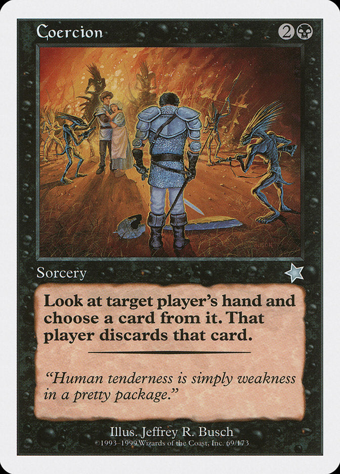 Coercion [Starter 1999] | Card Merchant Takapuna