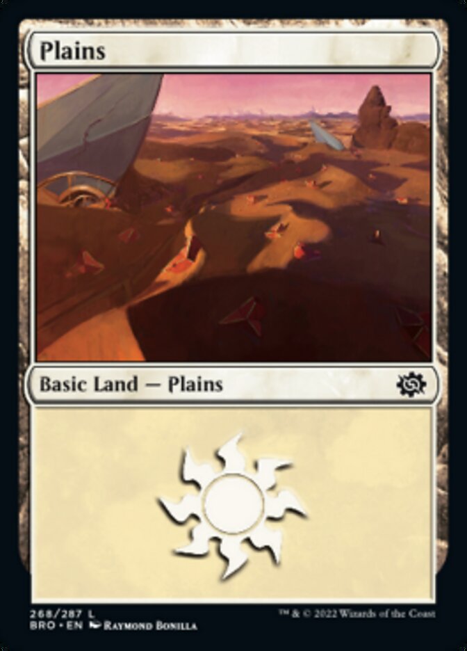 Plains (268) [The Brothers' War] | Card Merchant Takapuna