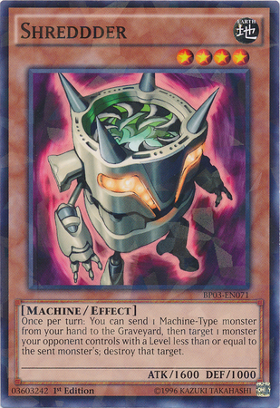 Shreddder [BP03-EN071] Shatterfoil Rare | Card Merchant Takapuna