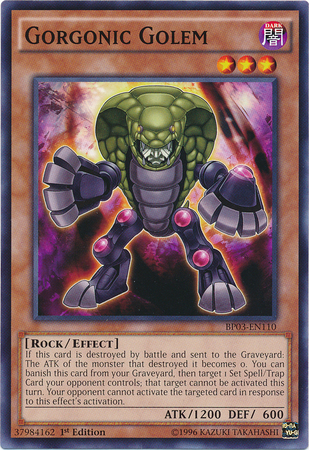 Gorgonic Golem [BP03-EN110] Common | Card Merchant Takapuna