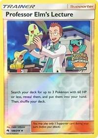 Professor Elm's Lecture - 188/214 (Regional Championship Promo) [Staff] (188) [League & Championship Cards] | Card Merchant Takapuna