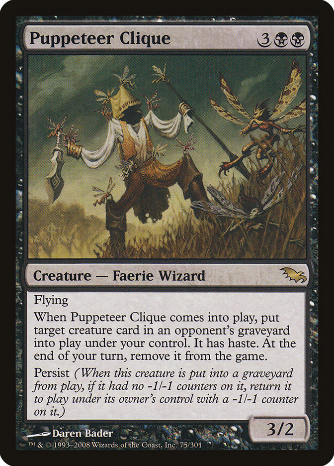 Puppeteer Clique [Shadowmoor] | Card Merchant Takapuna