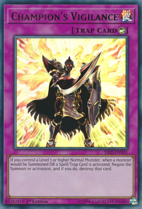 Champion's Vigilance [SS02-ENV01] Ultra Rare | Card Merchant Takapuna