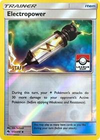 Electropower - 172/214 (League Promo) [Staff] (172) [League & Championship Cards] | Card Merchant Takapuna