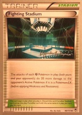 Fighting Stadium (90/111) (Primal Groudon - Alejandro Ng-Guzman) [World Championships 2015] | Card Merchant Takapuna