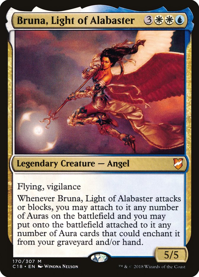 Bruna, Light of Alabaster [Commander 2018] | Card Merchant Takapuna