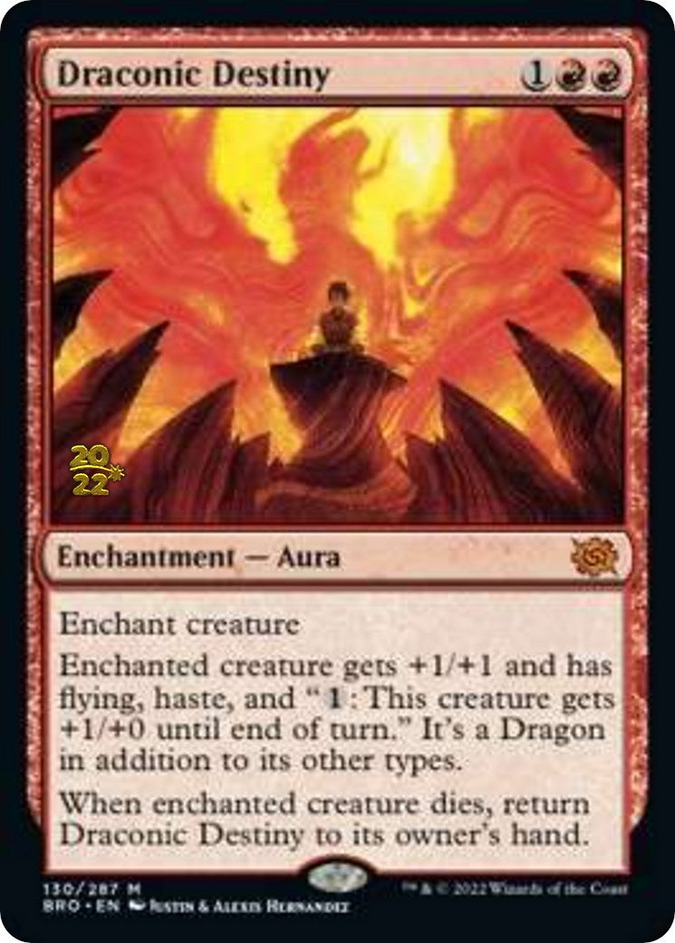 Draconic Destiny [The Brothers' War Prerelease Promos] | Card Merchant Takapuna