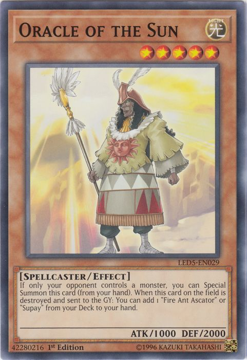 Oracle of the Sun [LED5-EN029] Common | Card Merchant Takapuna