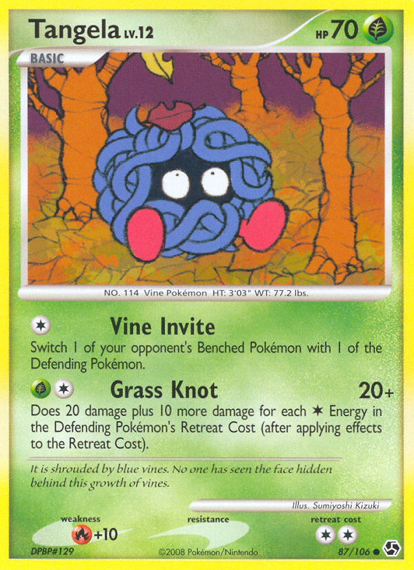 Tangela (87/106) [Diamond & Pearl: Great Encounters] | Card Merchant Takapuna