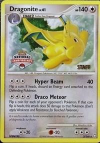 Dragonite (NA Championship Promo) [Staff] (2) [League & Championship Cards] | Card Merchant Takapuna