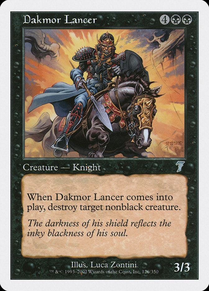 Dakmor Lancer [Seventh Edition] | Card Merchant Takapuna