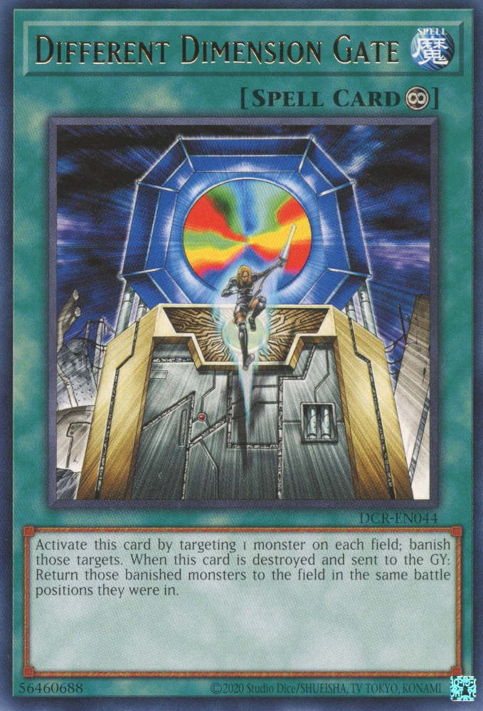 Different Dimension Gate [DCR-EN044] Rare | Card Merchant Takapuna