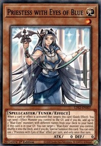 Priestess with Eyes of Blue [LDS2-EN007] Common | Card Merchant Takapuna