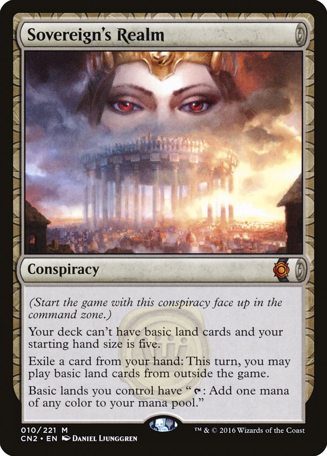 Sovereign's Realm [Conspiracy: Take the Crown] | Card Merchant Takapuna