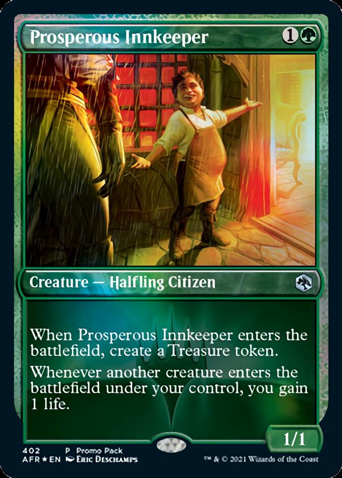 Prosperous Innkeeper (Promo Pack) [Dungeons & Dragons: Adventures in the Forgotten Realms] | Card Merchant Takapuna