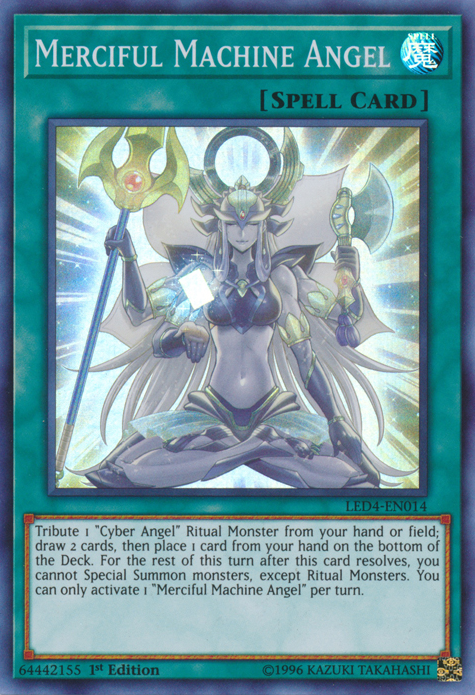 Merciful Machine Angel [LED4-EN014] Super Rare | Card Merchant Takapuna