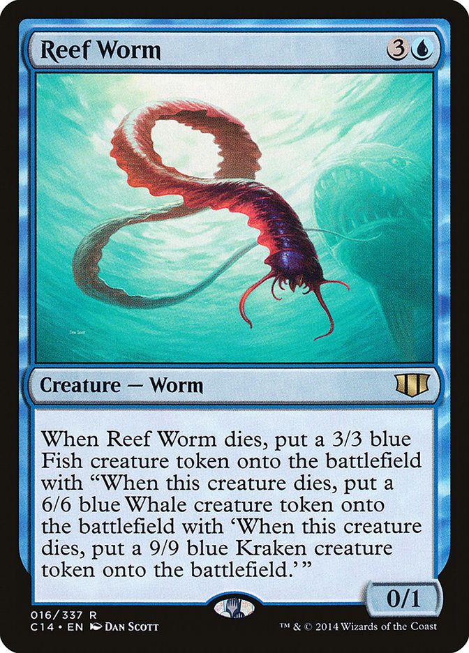 Reef Worm [Commander 2014] | Card Merchant Takapuna