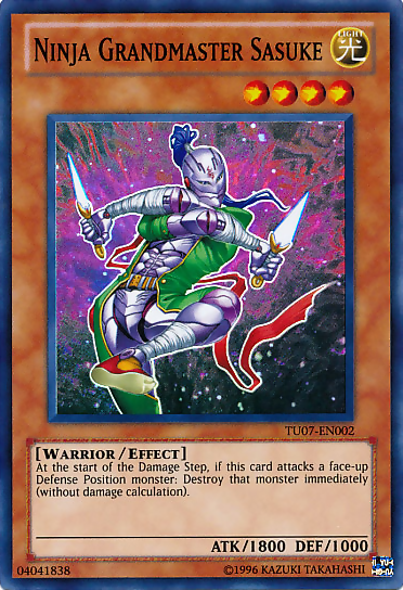 Ninja Grandmaster Sasuke [TU07-EN002] Super Rare | Card Merchant Takapuna