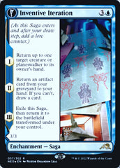 Inventive Iteration // Living Breakthrough [Kamigawa: Neon Dynasty Prerelease Promos] | Card Merchant Takapuna