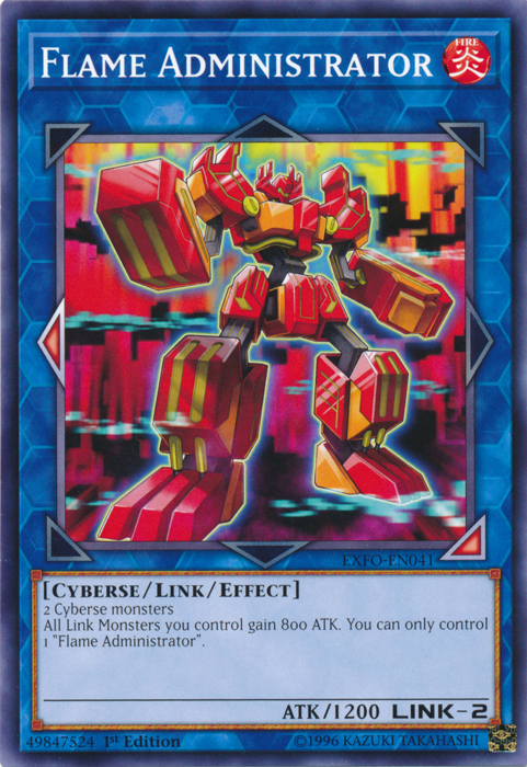 Flame Administrator [EXFO-EN041] Common | Card Merchant Takapuna