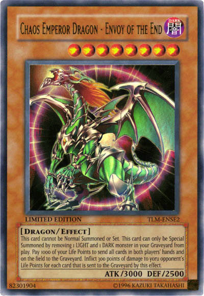 Chaos Emperor Dragon - Envoy of the End [TLM-ENSE2] Ultra Rare | Card Merchant Takapuna