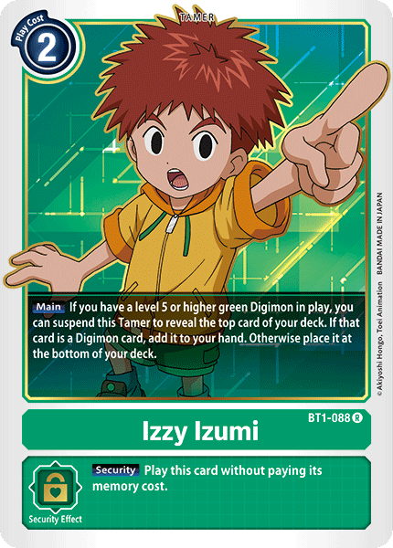 Izzy Izumi [BT1-088] [Release Special Booster Ver.1.0] | Card Merchant Takapuna