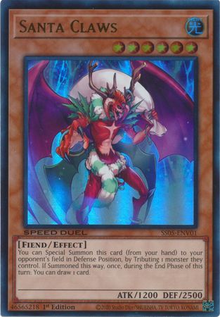 Santa Claws [SS05-ENV01] Ultra Rare | Card Merchant Takapuna