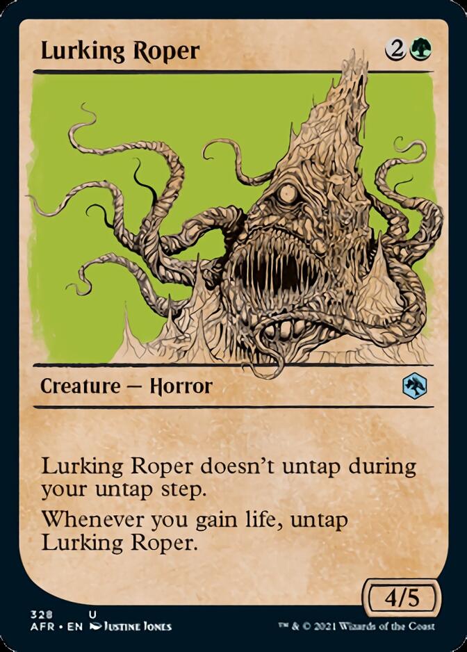 Lurking Roper (Showcase) [Dungeons & Dragons: Adventures in the Forgotten Realms] | Card Merchant Takapuna