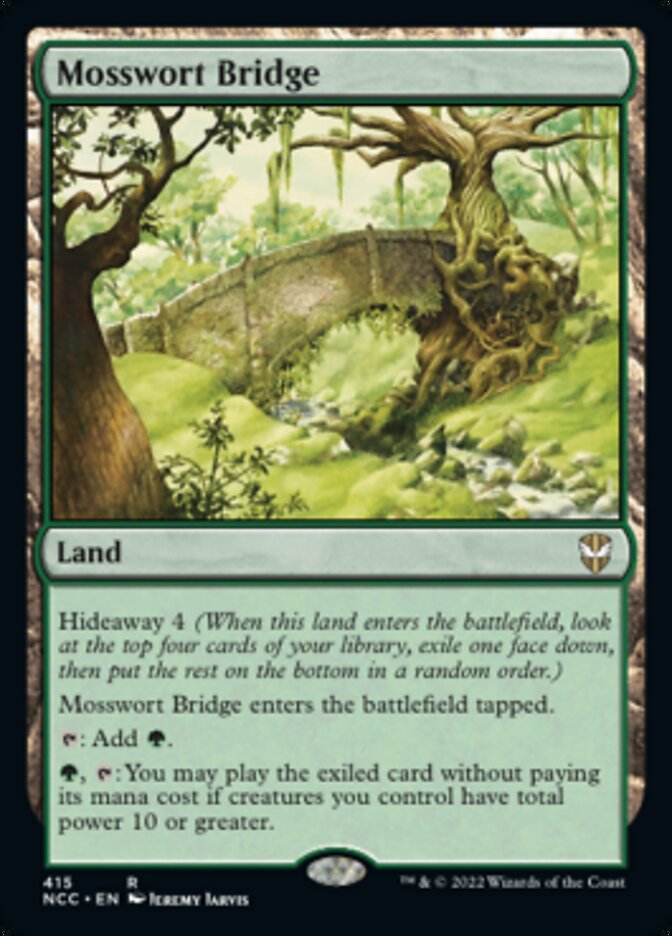 Mosswort Bridge [Streets of New Capenna Commander] | Card Merchant Takapuna