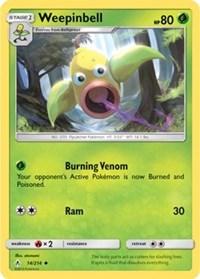 Weepinbell (14) [SM - Unbroken Bonds] | Card Merchant Takapuna