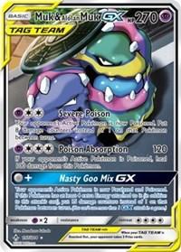 Muk & Alolan Muk GX (197) (Full Art) (197) [SM - Unbroken Bonds] | Card Merchant Takapuna