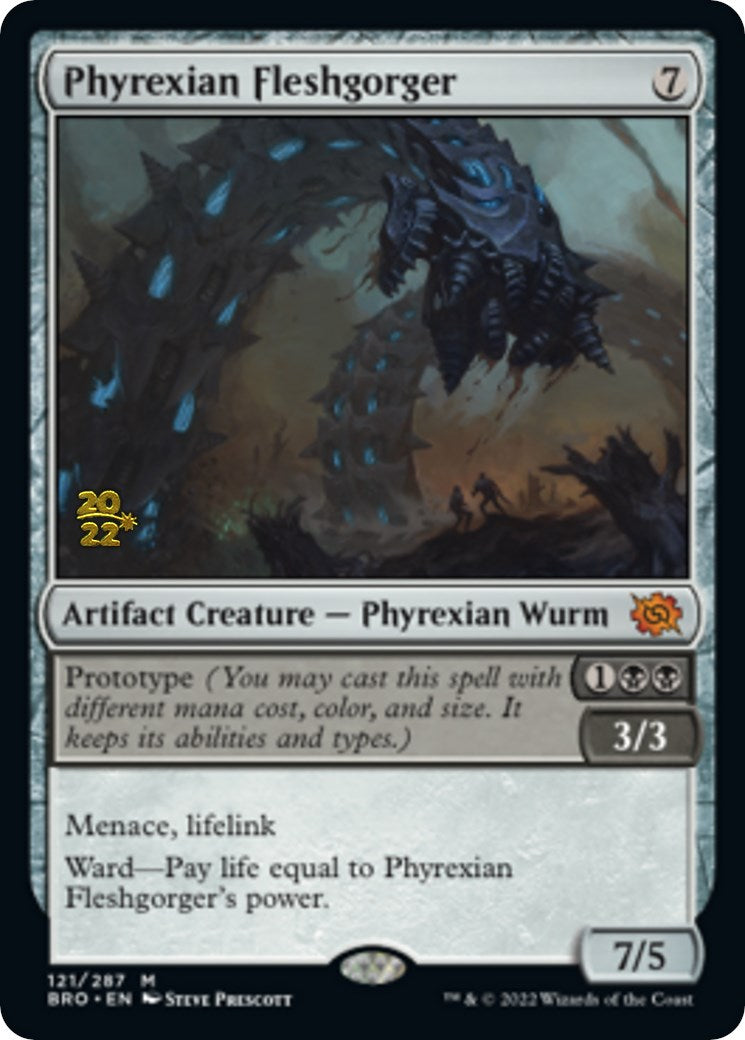 Phyrexian Fleshgorger [The Brothers' War Prerelease Promos] | Card Merchant Takapuna