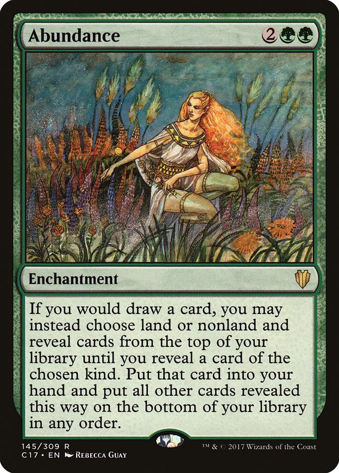 Abundance [Commander 2017] | Card Merchant Takapuna