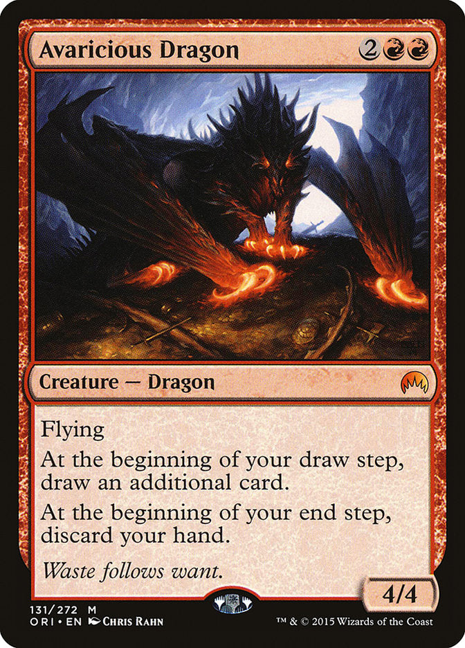 Avaricious Dragon [Magic Origins] | Card Merchant Takapuna