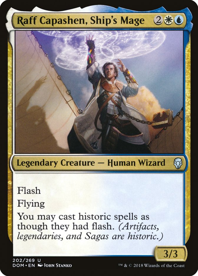 Raff Capashen, Ship's Mage [Dominaria] | Card Merchant Takapuna