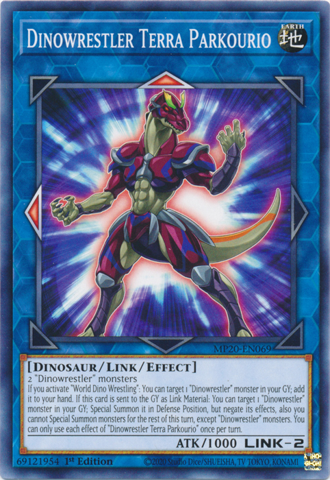 Dinowrestler Terra Parkourio [MP20-EN069] Common | Card Merchant Takapuna