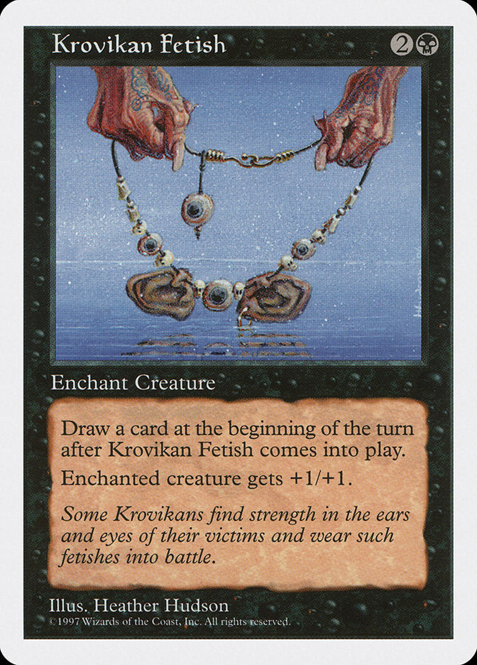 Krovikan Fetish [Fifth Edition] | Card Merchant Takapuna