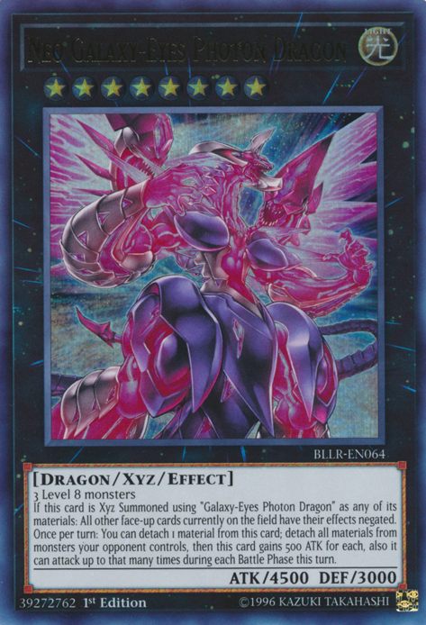 Neo Galaxy-Eyes Photon Dragon [BLLR-EN064] Ultra Rare | Card Merchant Takapuna