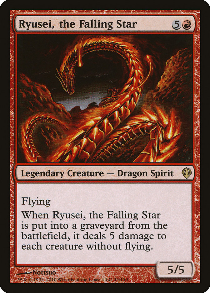 Ryusei, the Falling Star [Archenemy] | Card Merchant Takapuna