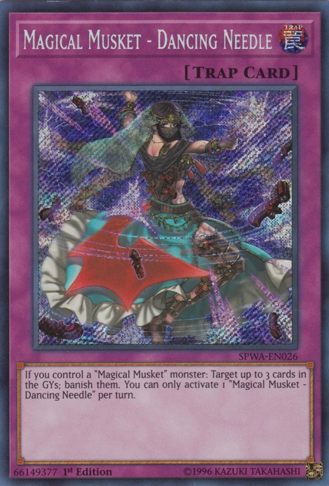 Magical Musket - Dancing Needle [SPWA-EN026] Secret Rare | Card Merchant Takapuna