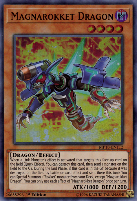 Magnarokket Dragon [MP18-EN112] Ultra Rare | Card Merchant Takapuna