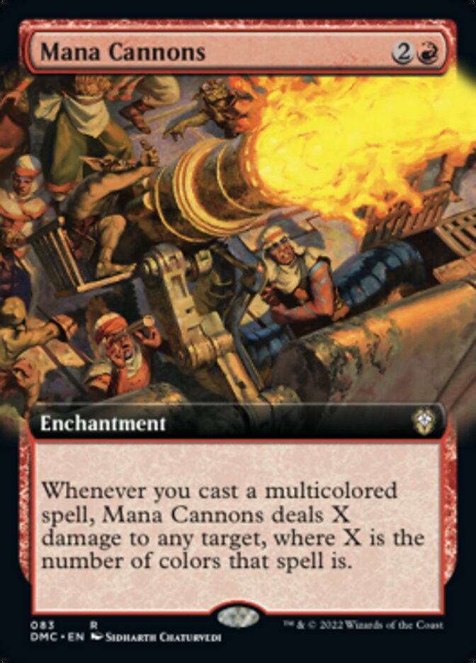 Mana Cannons (Extended Art) [Dominaria United Commander] | Card Merchant Takapuna