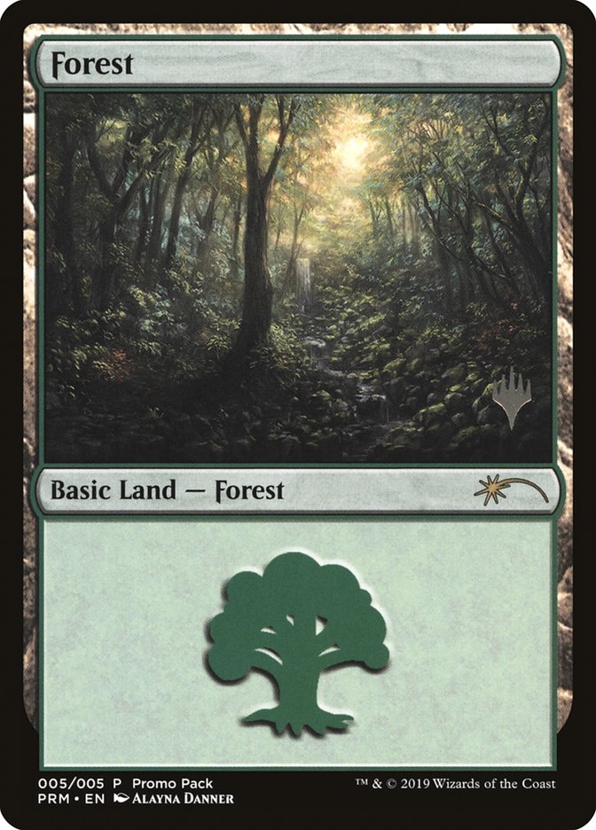 Forest (5) [Core Set 2020 Promo Pack] | Card Merchant Takapuna