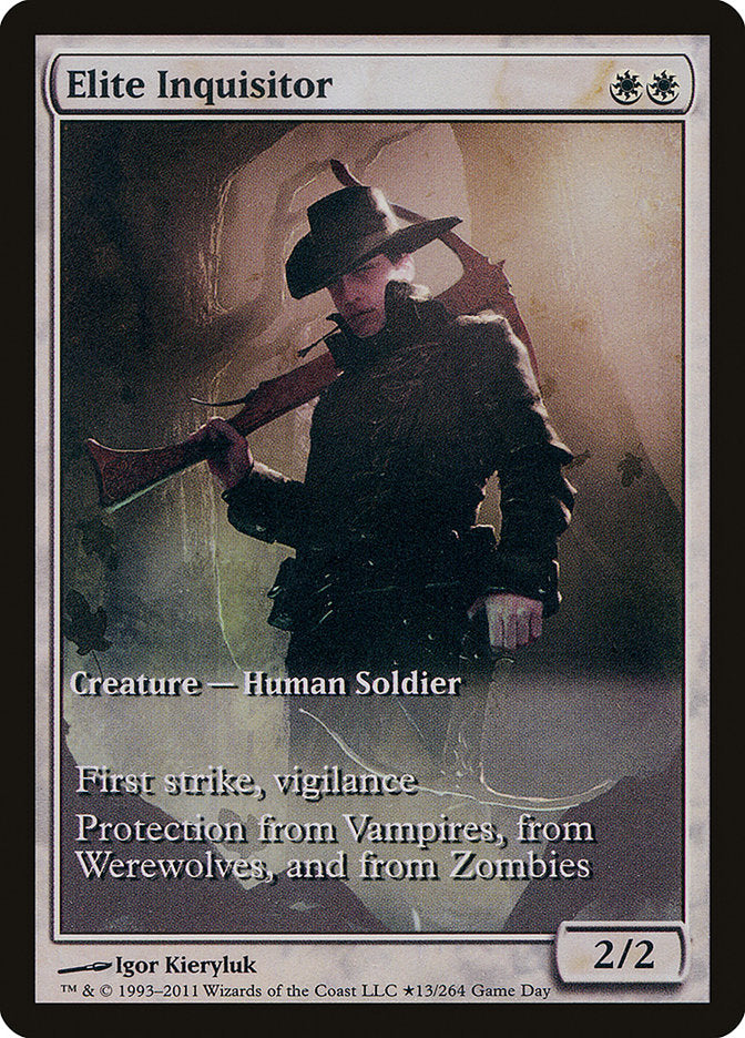 Elite Inquisitor (Game Day) [Innistrad Promos] | Card Merchant Takapuna