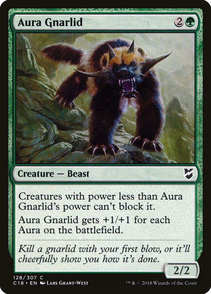 Aura Gnarlid [Commander 2018] | Card Merchant Takapuna