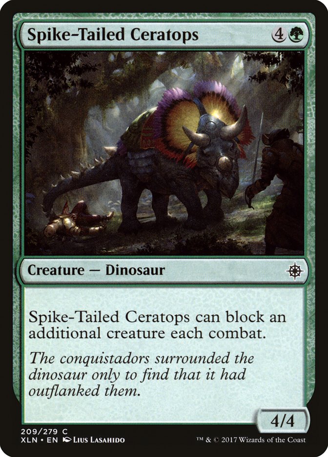 Spike-Tailed Ceratops [Ixalan] | Card Merchant Takapuna