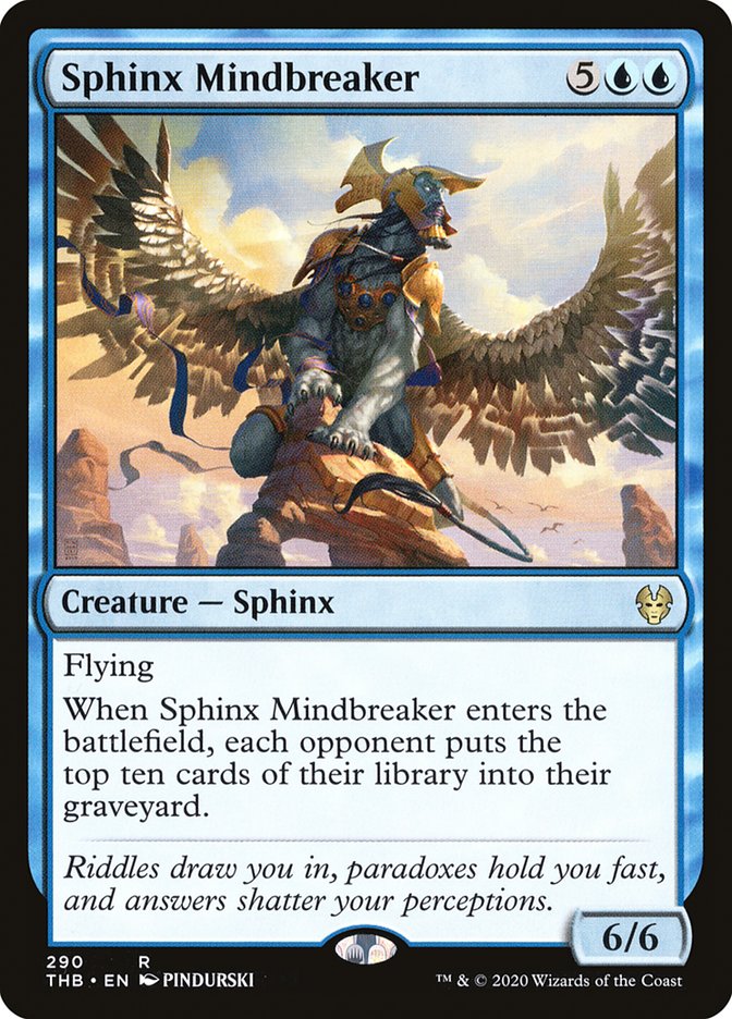 Sphinx Mindbreaker [Theros Beyond Death] | Card Merchant Takapuna