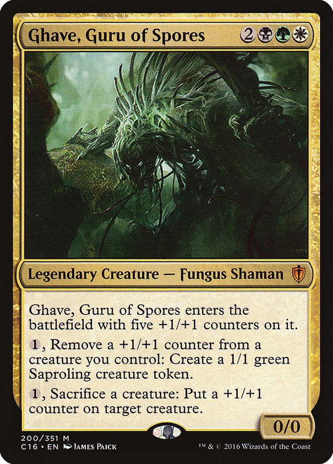 Ghave, Guru of Spores [Commander 2016] | Card Merchant Takapuna