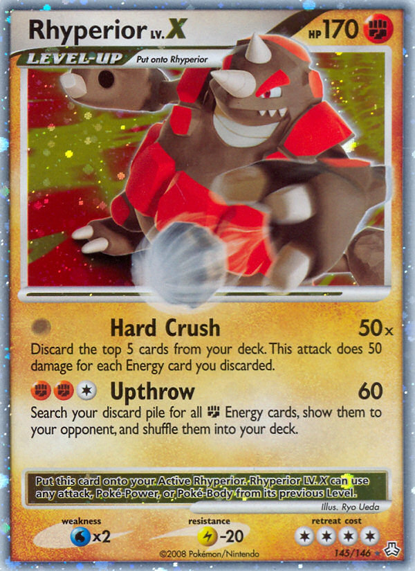 Rhyperior LV.X (145/146) [Diamond & Pearl: Legends Awakened] | Card Merchant Takapuna