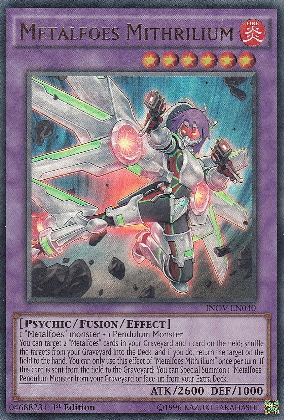 Metalfoes Mithrilium [INOV-EN040] Ultra Rare | Card Merchant Takapuna